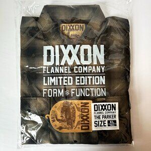 DIXXON The Parker Flannel Long Sleeve Shirt Men’s XLT LIMITED EDITION